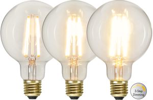 Lampada a led E27 G125 Top Coated - E27, 700Lm, 2100K, 6.5W, 220-240VAC