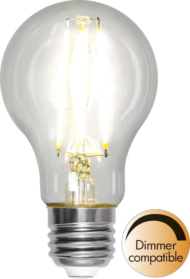 LED Leuchtmittel E27 A60 Clear - E27, 890Lm, 4000K, 8W, 220-240VAC