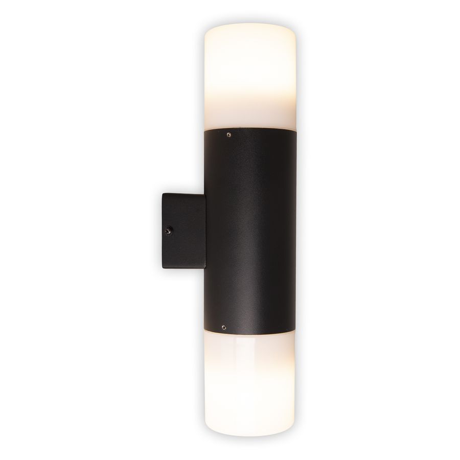 Aussenwandleuchte Torcia h: 32cm schwarz - IP44, 30W