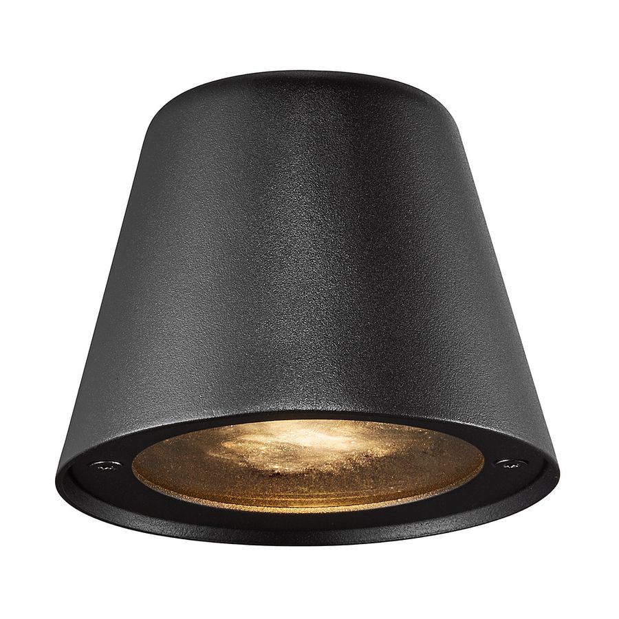Aleria, Wandleuchte, Schwarz - GU10, max. 35W, IP44