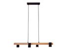 4er Pendelleuchte FRIDA schwarz L: 80 cm - GU10, IP20, 40W, 230V
