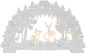 Kerzenständer Fauna - IP20, Warmweiss, 10 LED