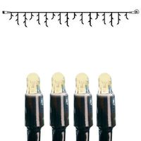 System LED Extra, Icicle, 300x40cm - Schwarz, Warmweiss