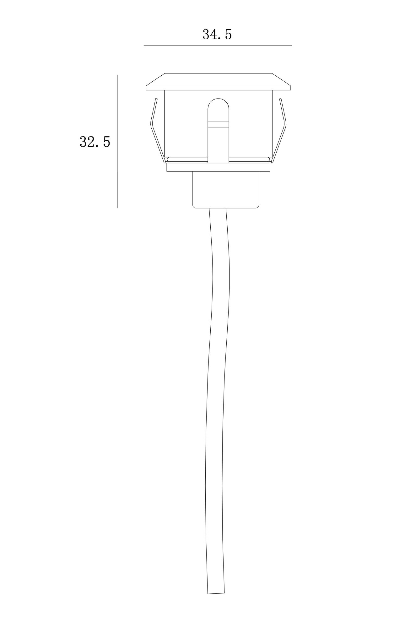 24V Bodeneinbauspot Duopack 34mm - 24V DC, 2x0.6W, 50lm, 3000K, IP67, edelstahl
