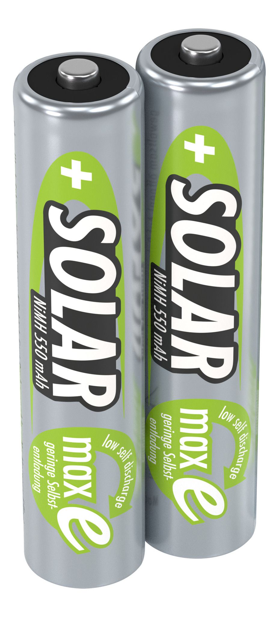 NiMH batteria ricaricabile Micro AAA 550mAh, 2er blister - 2er Blister
