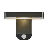 Rica Square, Wandleuchte, Schwarz - LED Modul, 5W ,IP44