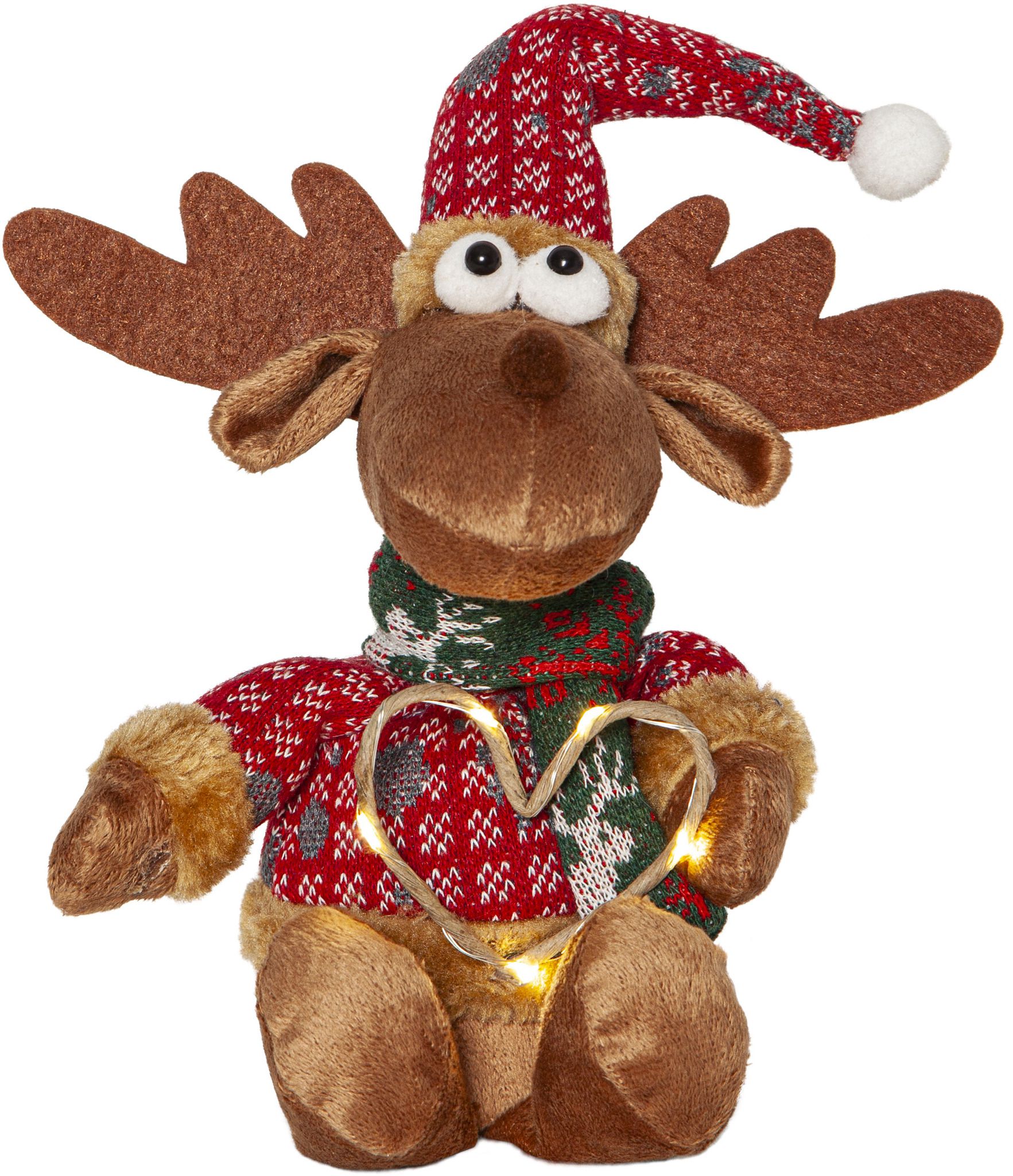 Figur Joylight - Indoor, Braun, 5 LED