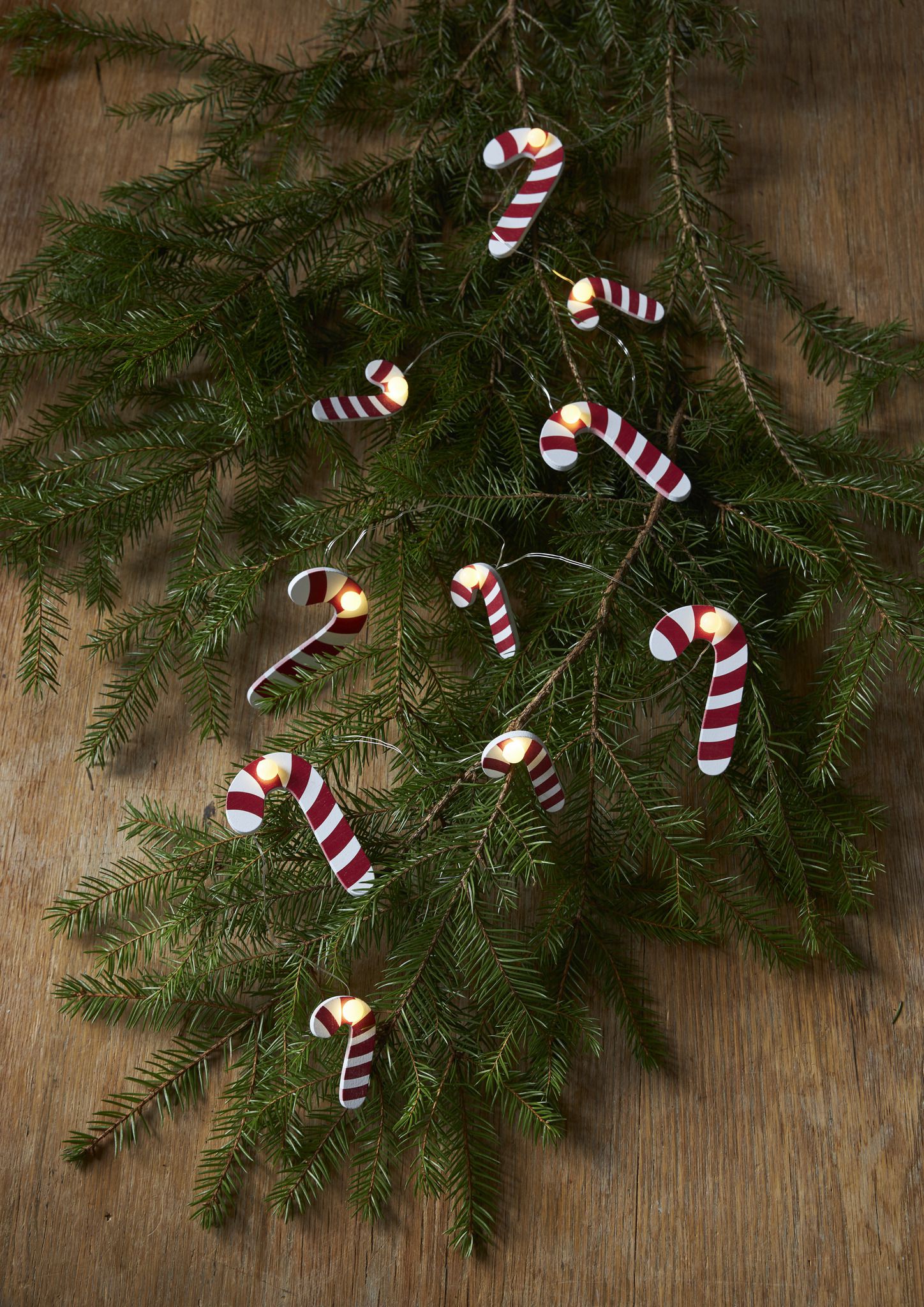 Lichterkette CandyCane - IP20, Warmweiss, 10 LED'S