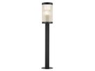 Wegleuchte COUPAR - 1xE27 (exklusiv), max.25W, IP54, schwarz, dimmbar (optional Leuchtmittel), D=145mm, H=800mm