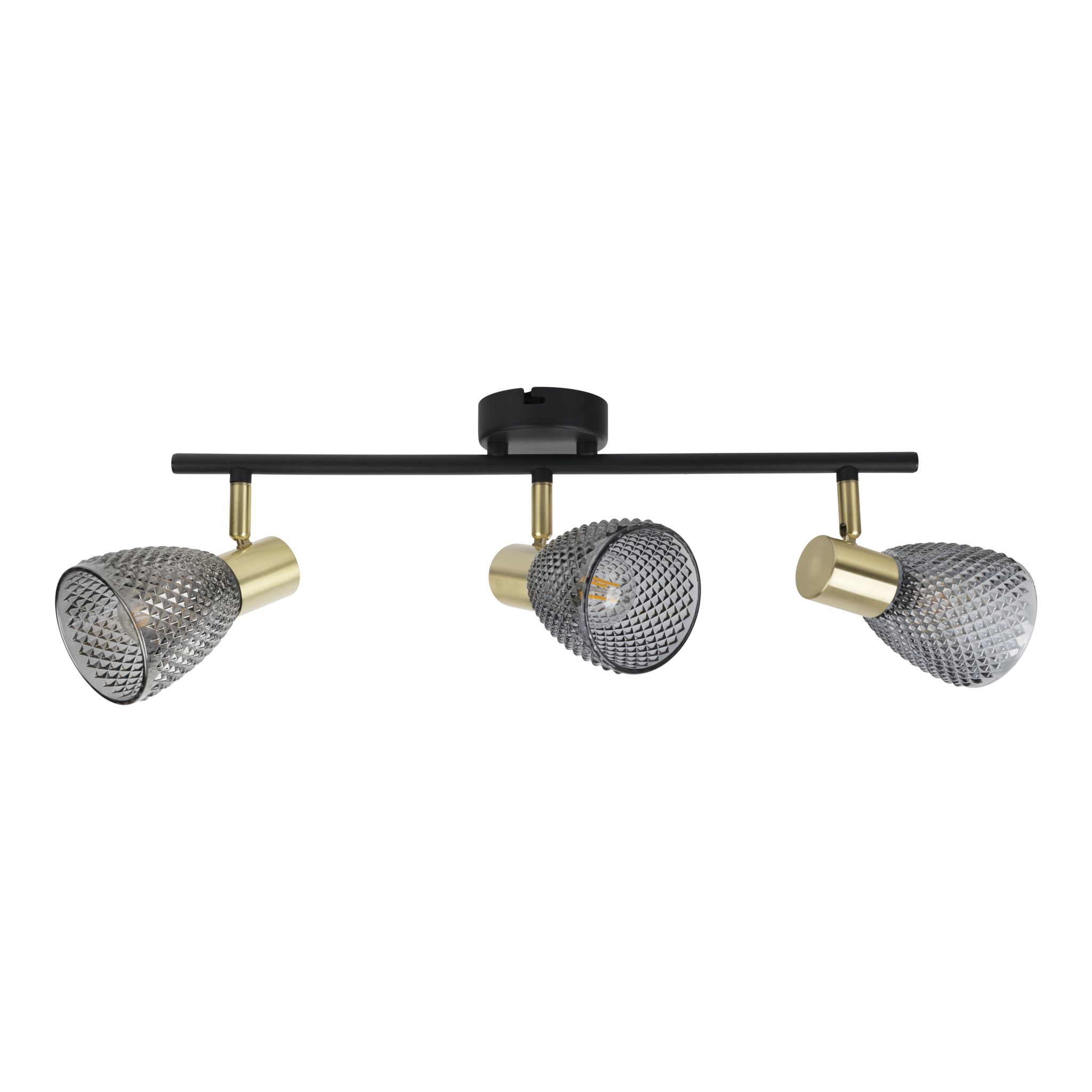 3er Spot Wand-/Deckenleuchte LINDITA exkl. Leuchtmittel - E14, IP20, 230V