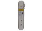Steckdosenleiste PRINCIPIO 3xH/3xV Magnet - 6x T13 (3x horizontal / 3x vertikal), 2.0m Kabellänge, Schalter, weiss