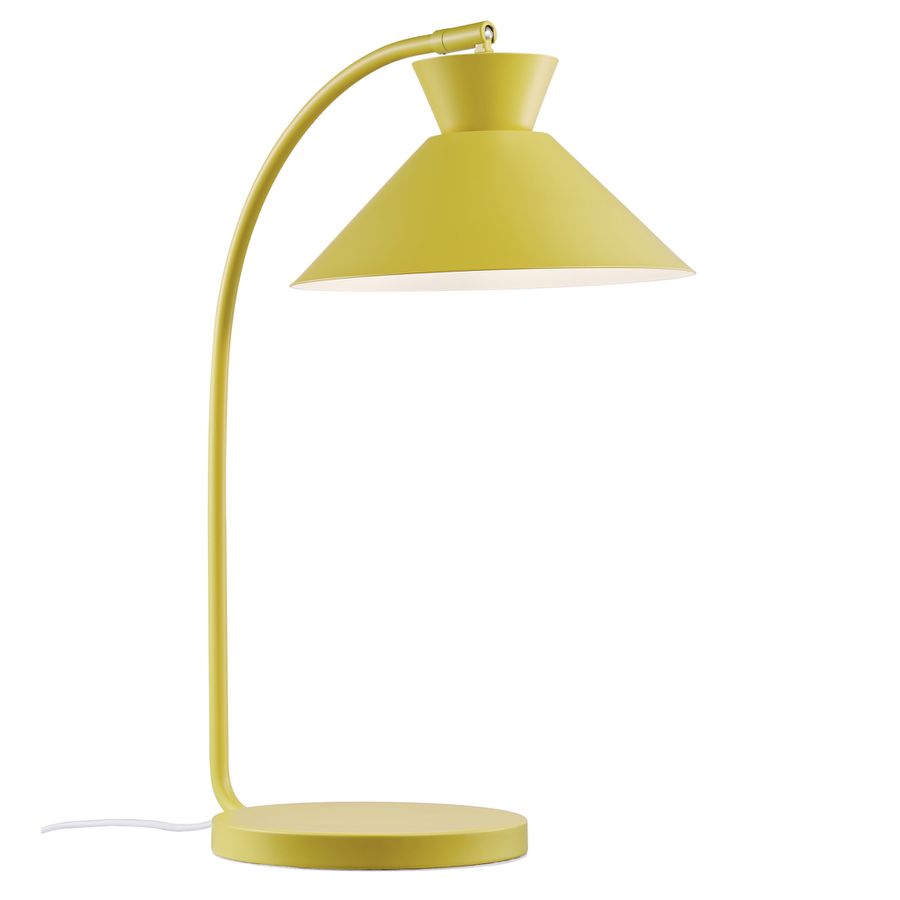 Dial , Tischleuchte, Yellow - E27, IP20, max.40W