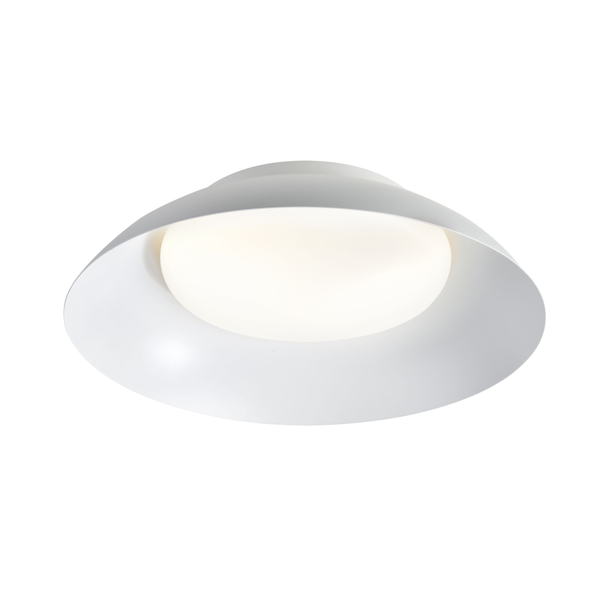 Deckenleuchte Nivora 45  Weiss - 10W, E27, IP20