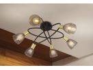 6er Spot Deckenleuchte LINDITA exkl. Leuchtmittel - E14, IP20, 230V