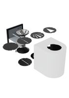 Canto 2, Wandleuchte, Messing - 2X6W LED, 2700K, IP44, 230V