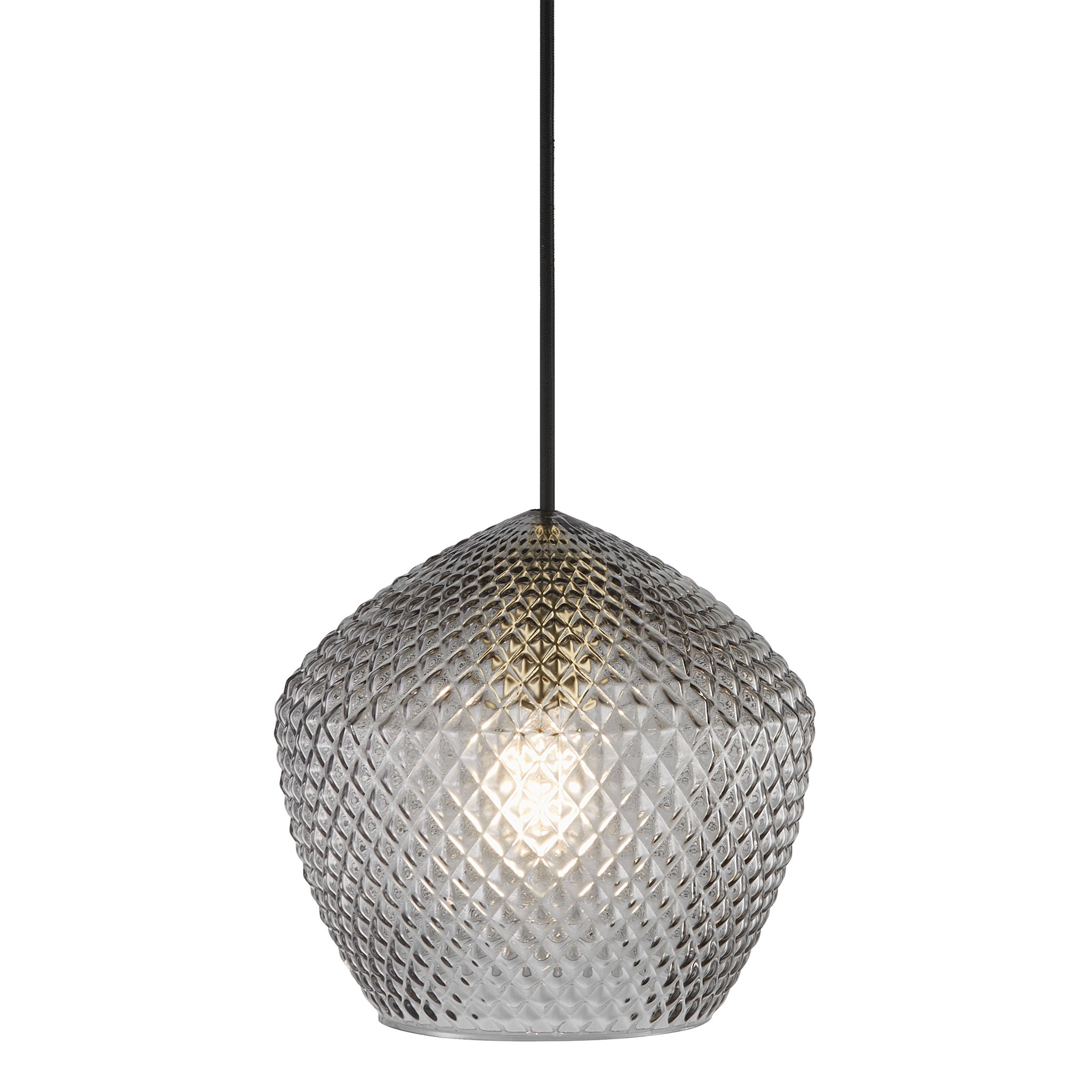 Orbiform, Pendelleuchte, Smoke - E27, max. 40W, IP20
