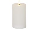 LED Pillar Kerze Flamme Flow - Indoor, Weiss, 15 cm höhe, Timerfunktion