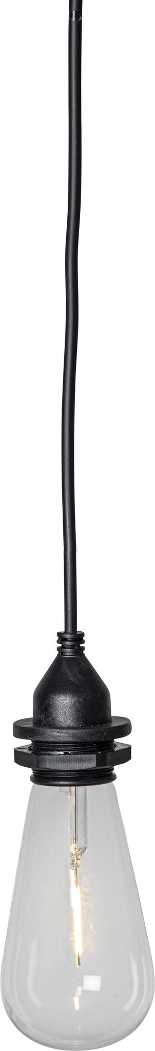Solar Cord Set E27 - IP44, Warmweiss,Schwarz