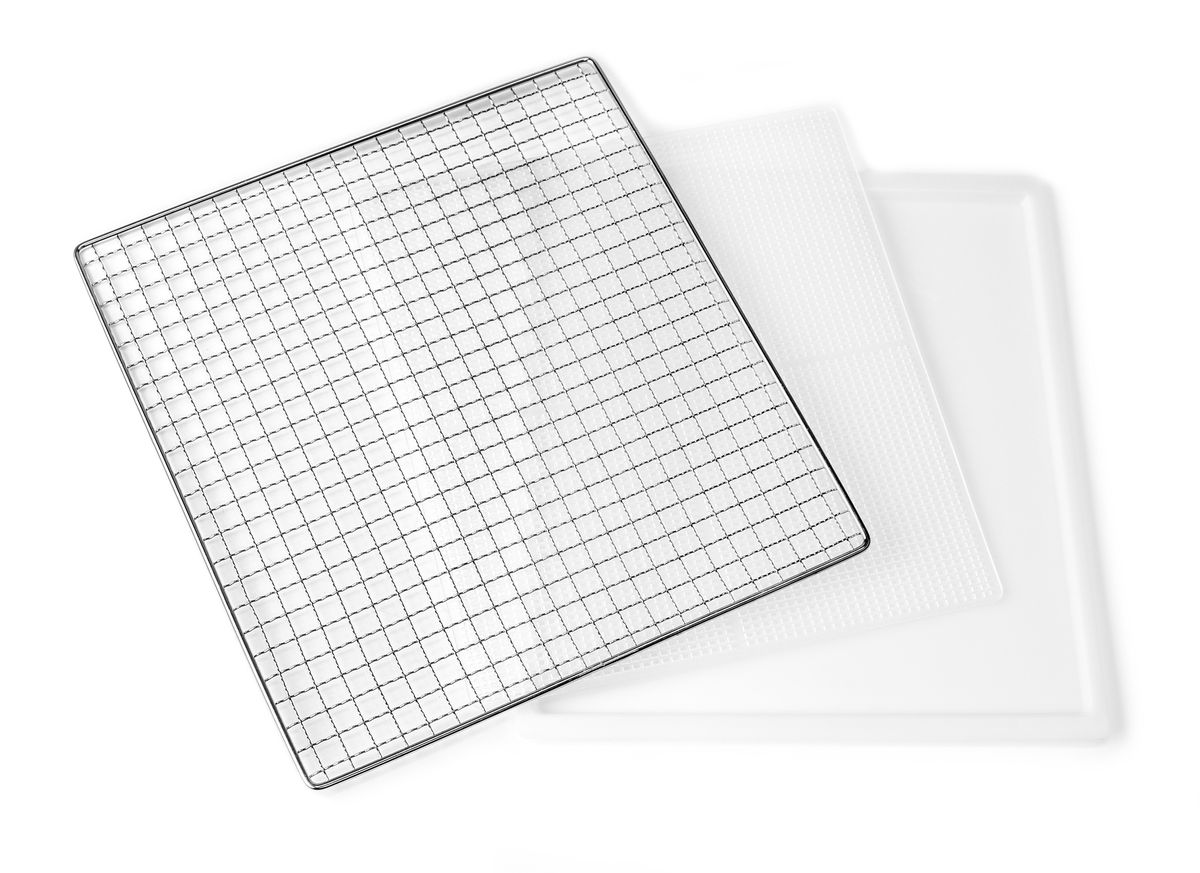 Dörrautomat DA 950 - Dörrautomat, Edelstahl/schwarz, 600W, LCD-Display