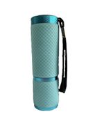 SKYBLUE LED Taschenlampe, blau, 95x27mm, 9 LED's, exkl. 3xAAA Batterien