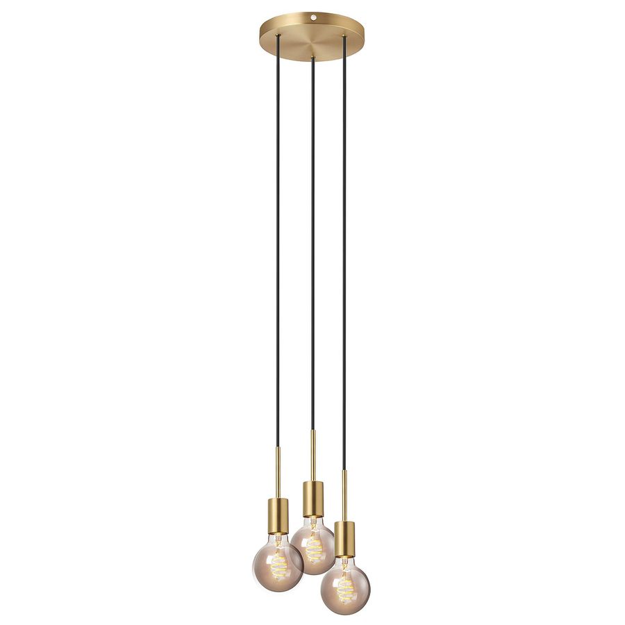 Paco, Pendelleuchte, Messing - IP20, E27