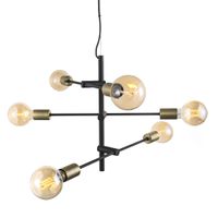 Josefine, Pendelleuchte, Schwarz - E27, max. 6x28W, IP20