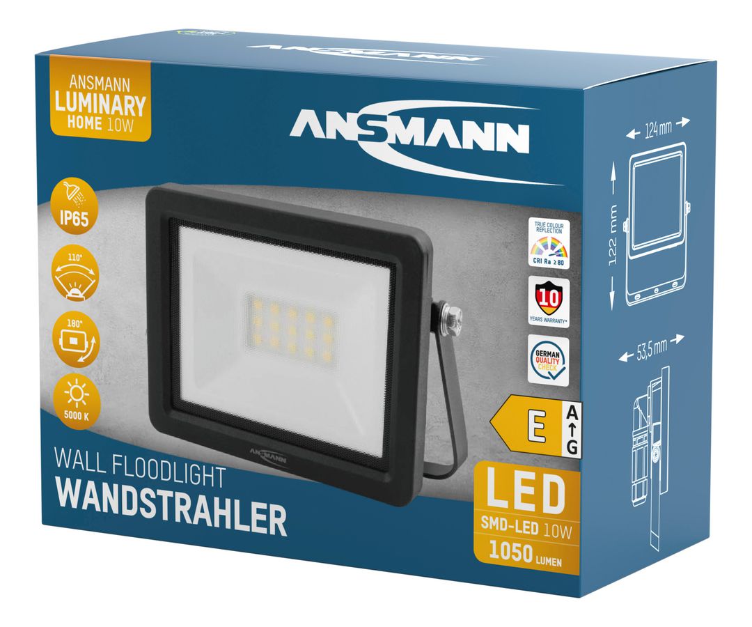 Flutlicht WFL10W kabelgebunden 10 W - LED Wandstrahler 10W