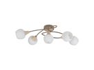 5er Deckenleuchte  MONACO  L: 62,5cm beige - IP20, E14, Beige