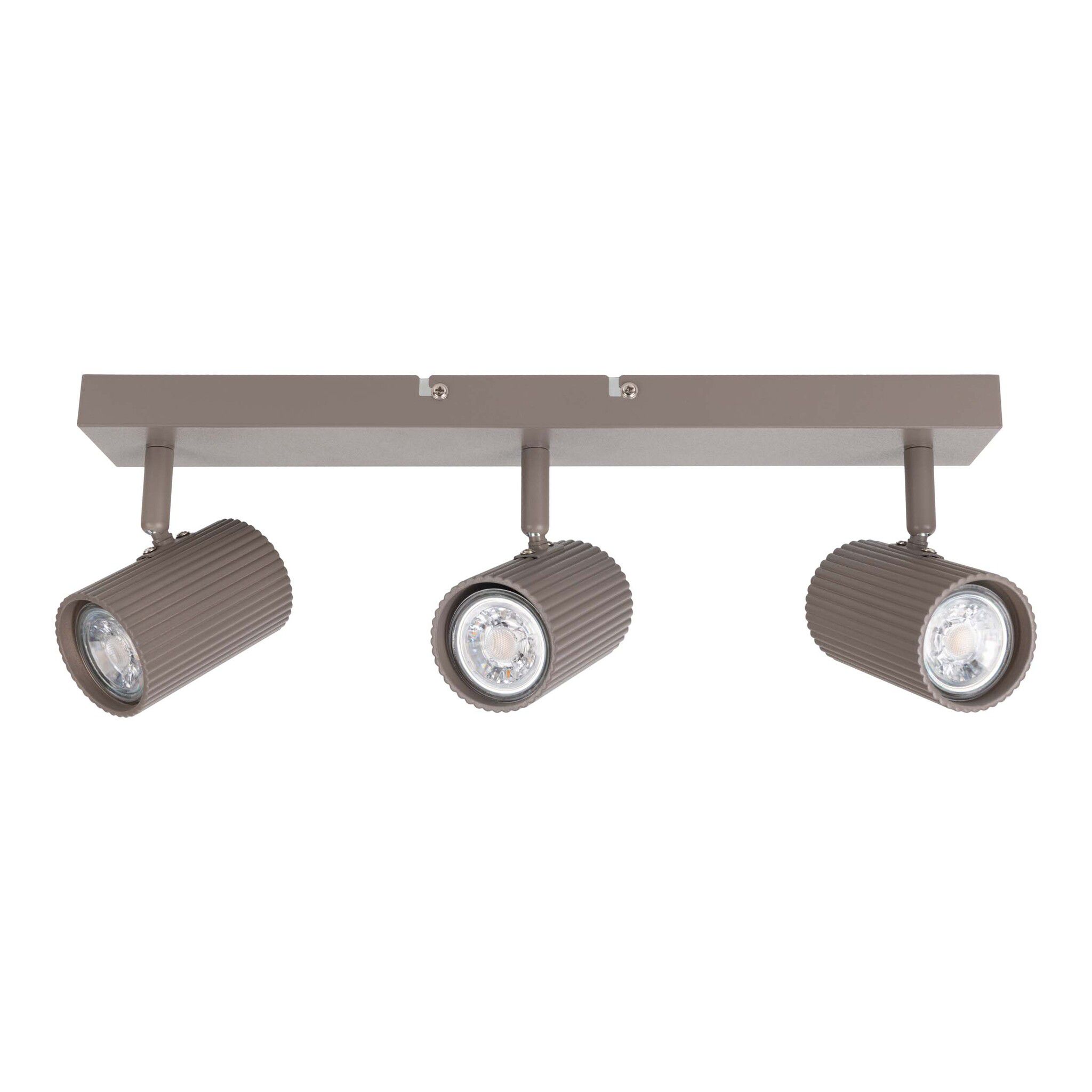 3er Spot-/Deckenleuchte  TINNIS  L: 41cm sand - IP20, GU10, Beige