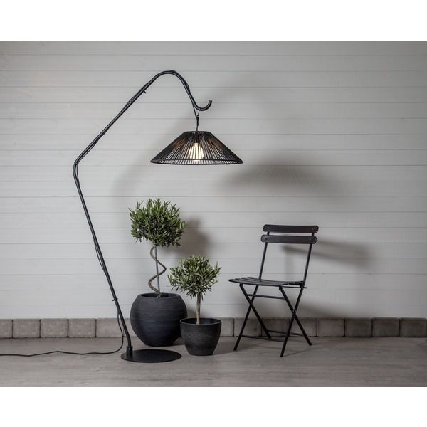 Lampenschirm Vide - IP44, E27, Schwarz