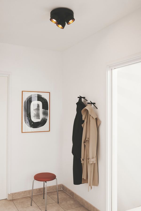 Spotlight Pitcher 3-Rondel - 3x50W, GU10, IP20