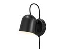 Angle, Wandleuchte, Schwarz - IP20, GU10