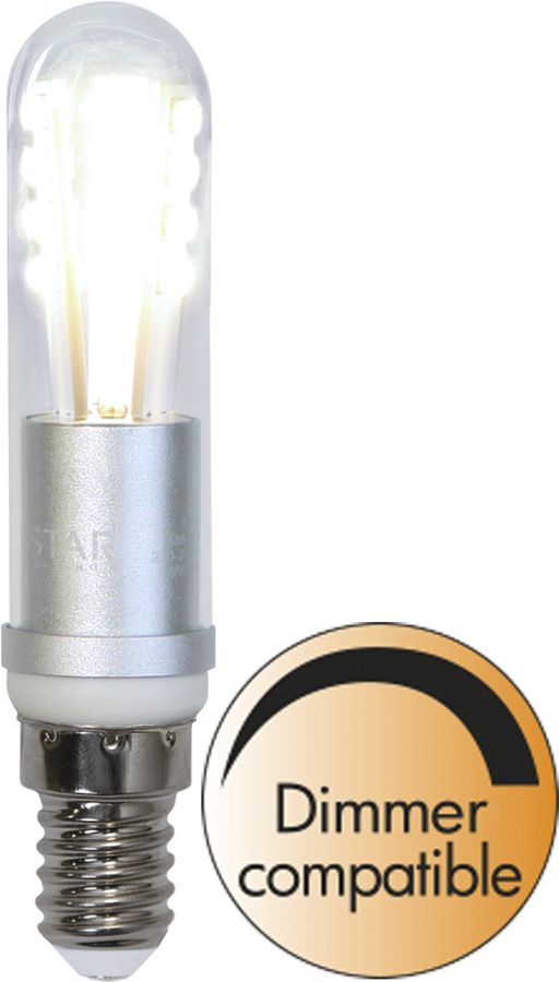 LED Leuchtmittel E14 T20 Crystal - E14, 220Lm, 2700K, 3W, 220-240VAC