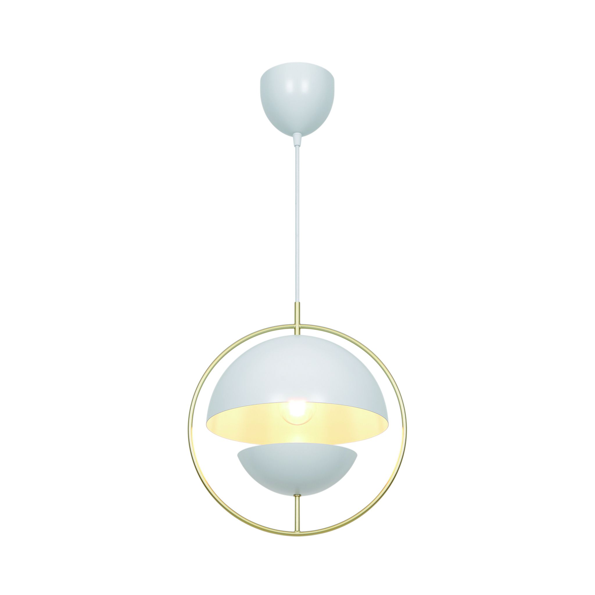 Pendelleuchte Tavia Weiss - 40W, E27, IP20