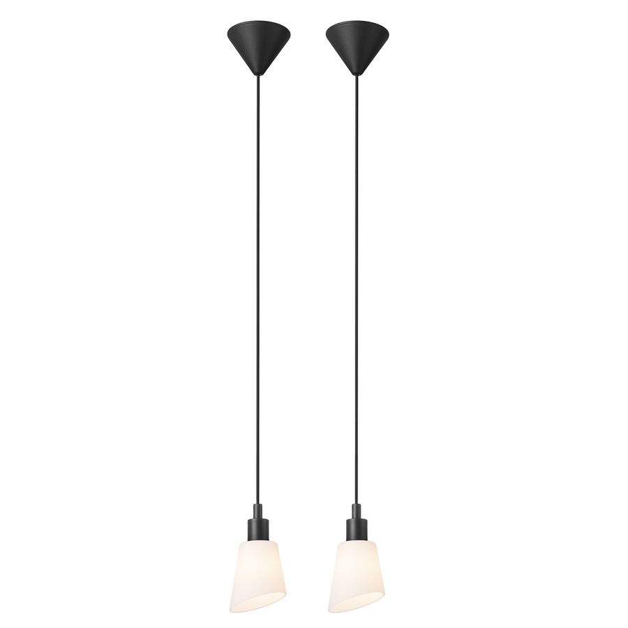 Molli, Pendelleuchte, Schwarz - IP20, E14