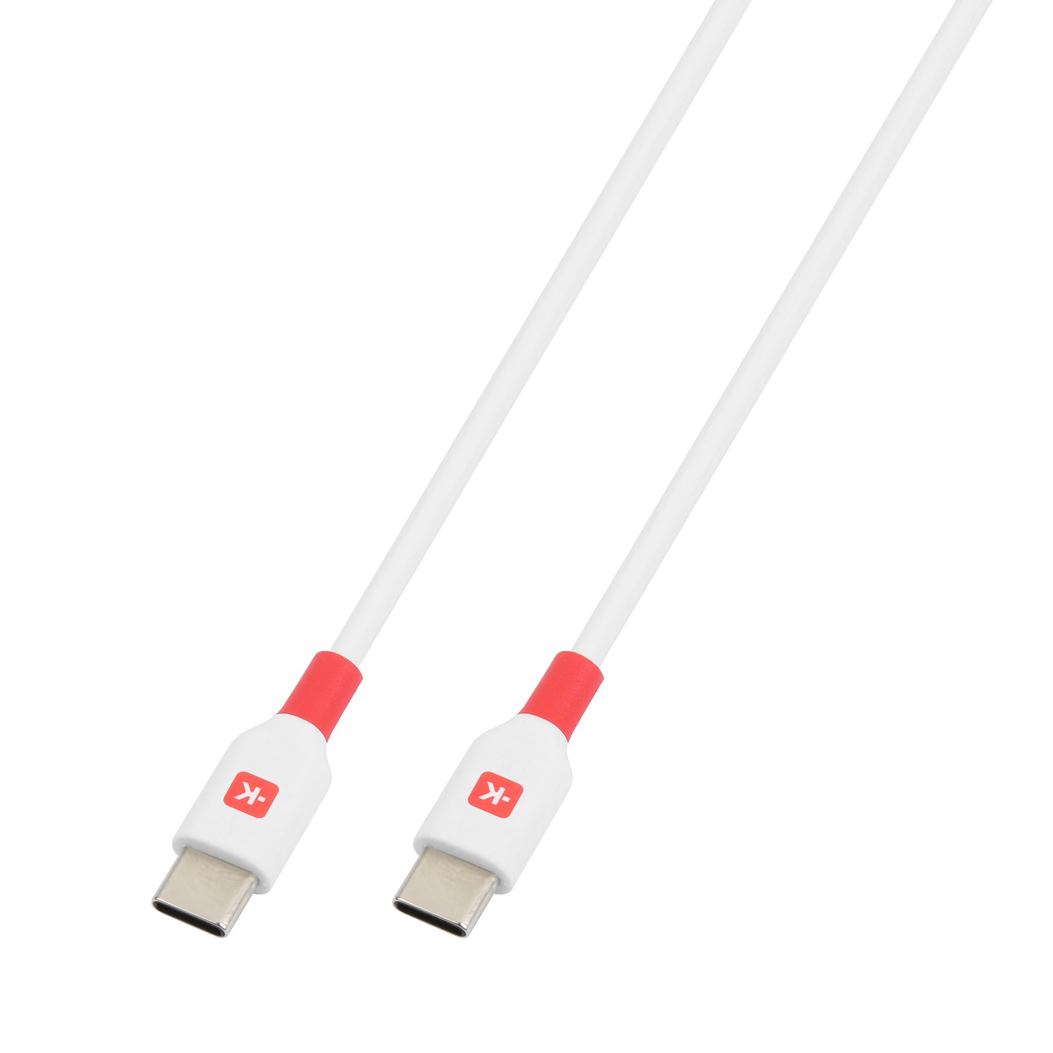 USB-C to USB-C Cable - 1.2m - USB-C to USB-C Cable, 1.2m, weiss