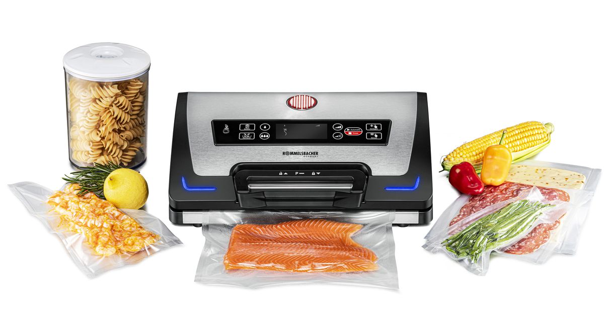 Vakuumiergerät VAC 585 - Vakuumierergerät, Schwarz/Silber, 140W