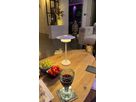 Akku-Tisch-Wandleuchte FlexiLight Weiss - 1800-3000K,400lm, IP44