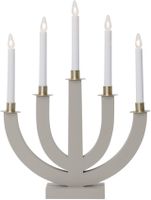 Kerzenleuchter Eli - IP20, Beige, Warmweiss