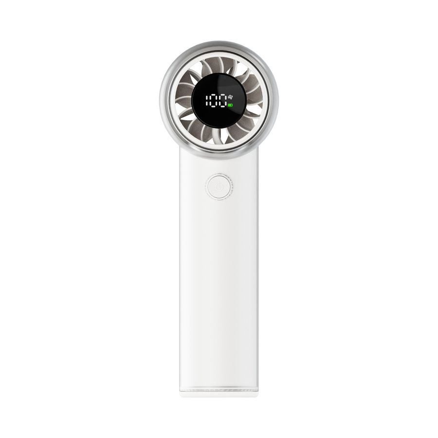 IRIS Mini-Handventilator Duopack AF16 weiss - 2x 2000mAh, inkl. USB-C Kabel, wiederaufladbar
