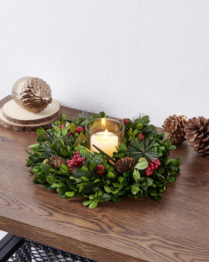 KRANZ Ø250 GRÜN/ROT JINKA - KRANZ Ø250 GRÜN/ROT JINKA