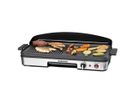 Grill de table BBQ 2003 Gourmet - Tischgrill BBQ, Edelstahl/schwarz, 1900W