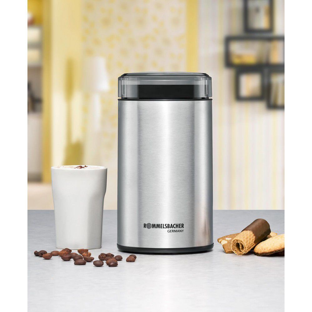 Macina caffè con coltello battitore EKM 100 - Kaffeemühle mit Schlagmesser, Edelstahl, 200W