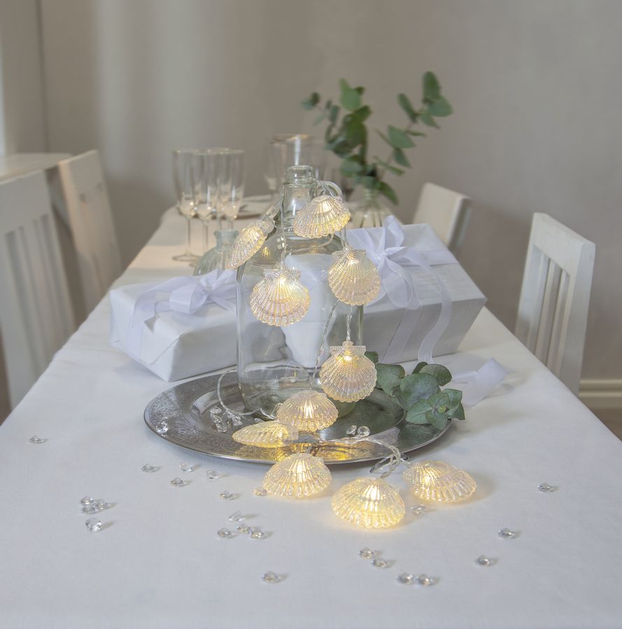 Lichterkette Nacy - IP20, Warmweiss, 10 LED