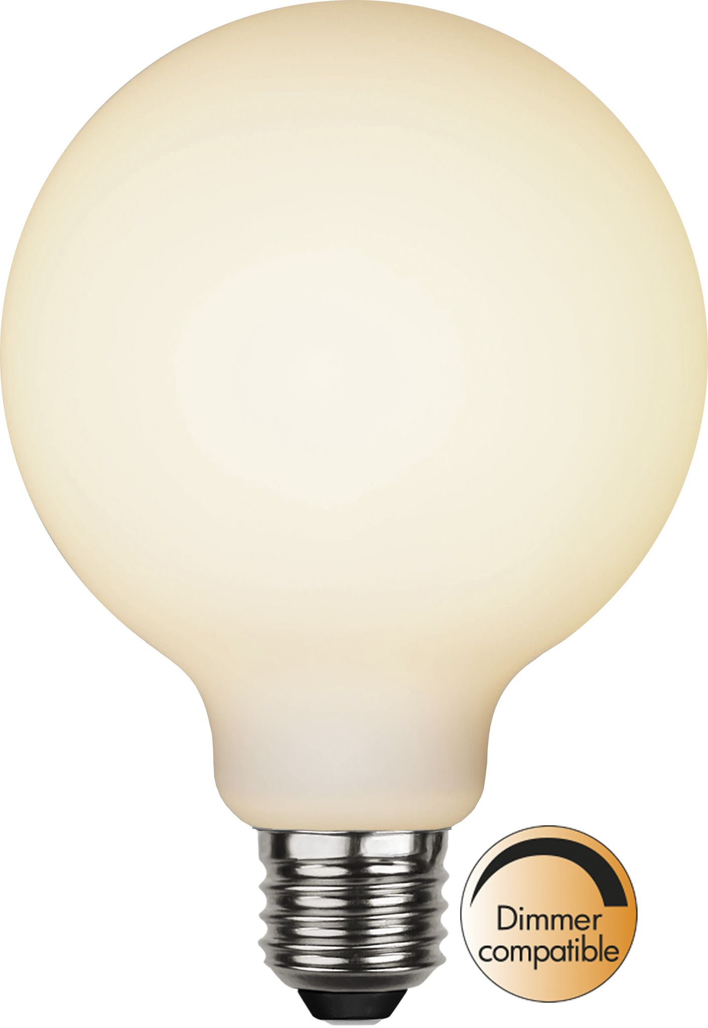 LED Leuchtmittel E27 G95 Opaque Double Coating - E27, 400Lm, 2600K, 5W, 220-240VAC