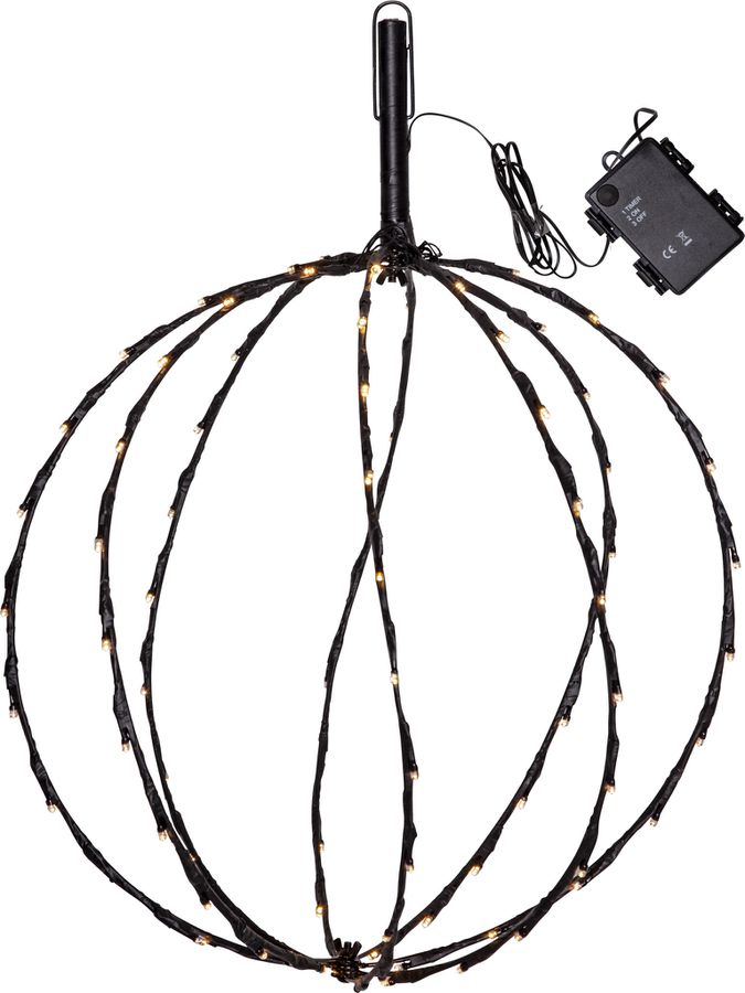 Outdoor Decoration Sphere - IP44, Warmweiss, 88 LED's