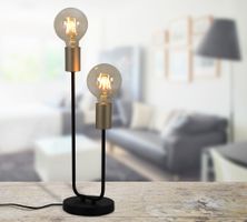 Tischleuchte Modo 2flg. h: 45,3cm - E27, 80W, IP20