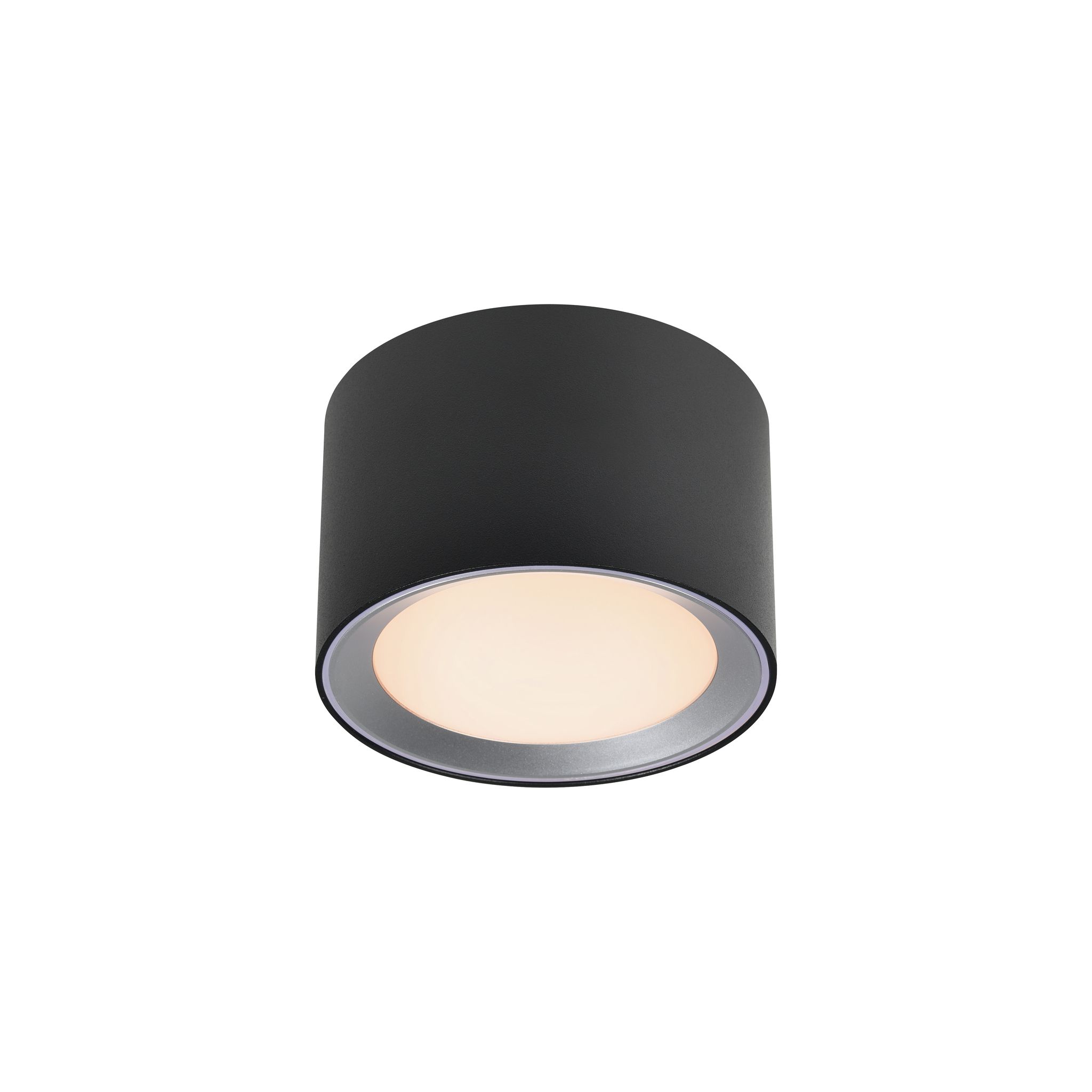 Landon, Feuchtraumleuchte, Schwarz - 6.5W ,2700K, IP44