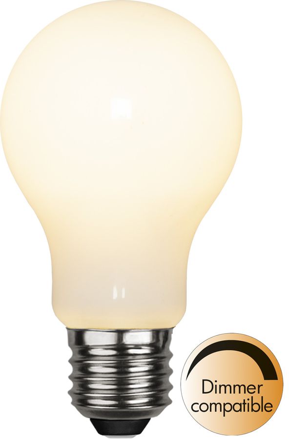LED Leuchtmittel E27 A60 Opaque filament RA90 - E27, 470Lm, 3000K, 5W, 220-240VAC