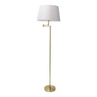 Stehleuchte Bologna h: 158cm beige messing - E27, IP20